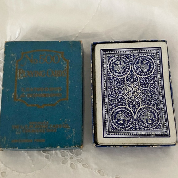 The U.S. Playing Card Company Games No 50 Vintage Playing Cards